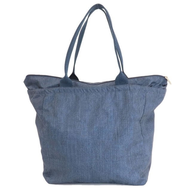 【レスポートサック】デニム風トートバック レスポートサック LeSportsac DENIM E/W TOTE （ミディアム
