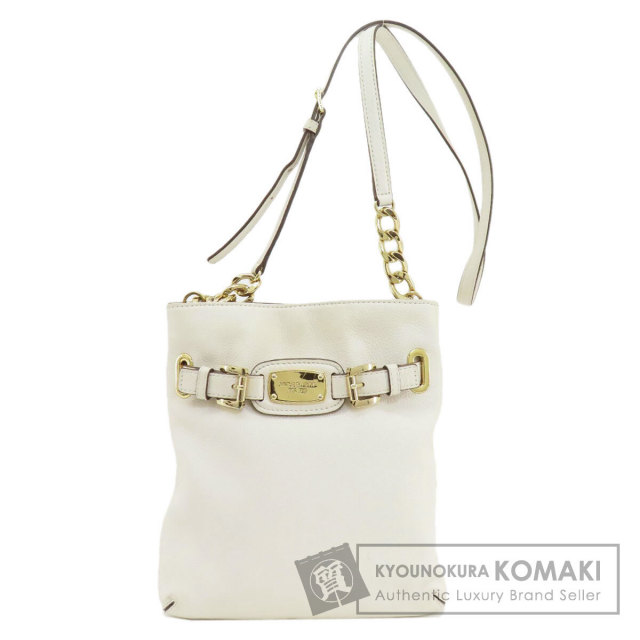 Michael Kors マイケルコース ロゴ ショルダーバッグ レザー レディース