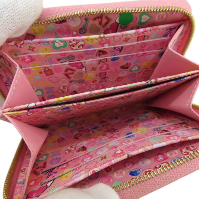 ヴィトンヴェルニジッピーコインパースピンク限定カラー