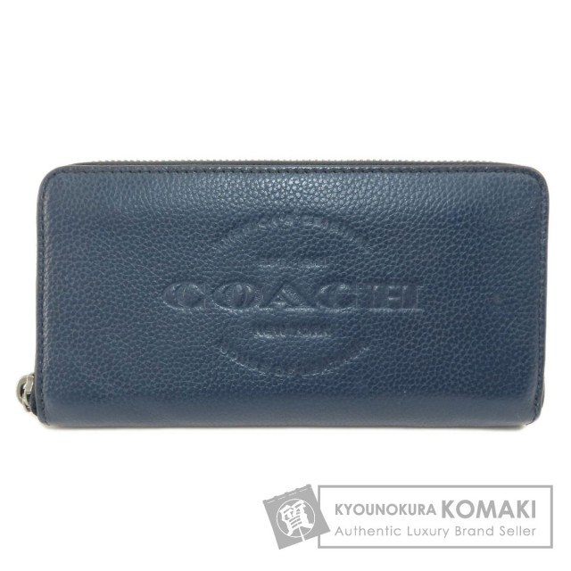 COACH コーチ F24648 ロゴ型押し 長財布（小銭入れあり） レザー