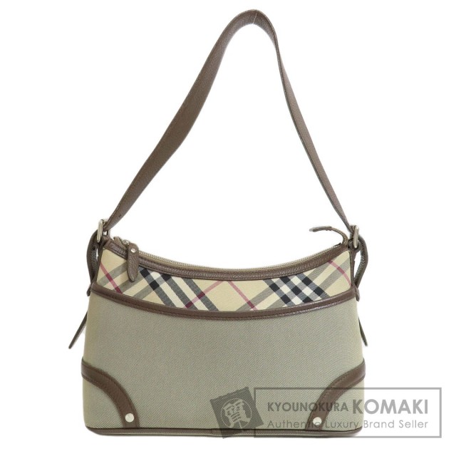 BURBERRY バーバリー ノバチェック柄ワンショルダー バッグ ノバ