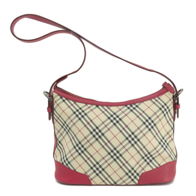 BURBERRY バーバリー ノバチェック ショルダーバッグ キャンバス 