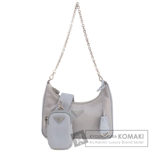 プラダ 1BH204 ナイロン 2way バッグ PRADA プラダ 1BH204 ロゴ金具 2WAY ハンドバッグ ナイロン素材