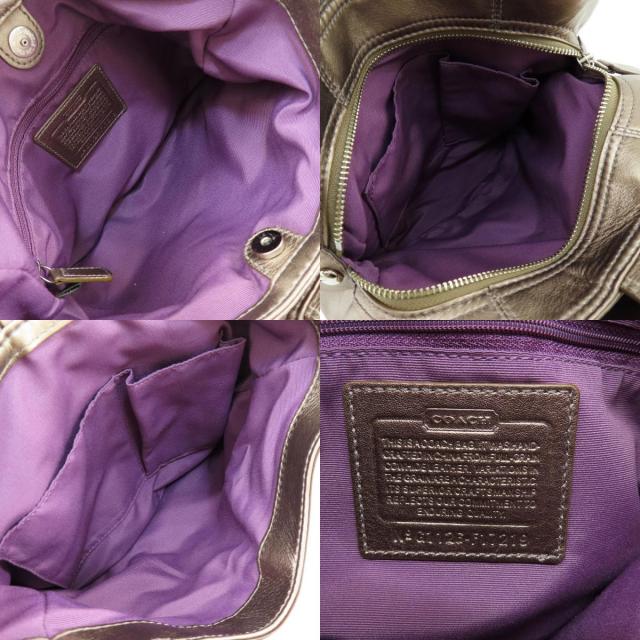 COACH コーチ F17219 ソーホー ホーボー ハンドバッグ レザー