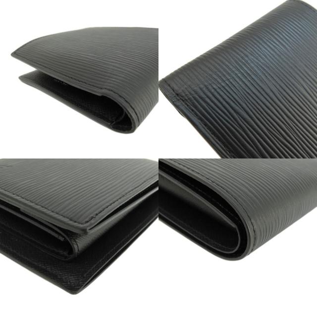 新着】ルイ・ヴィトン M62289 エピ ノワール ポルトフォイユ・マルコNM  