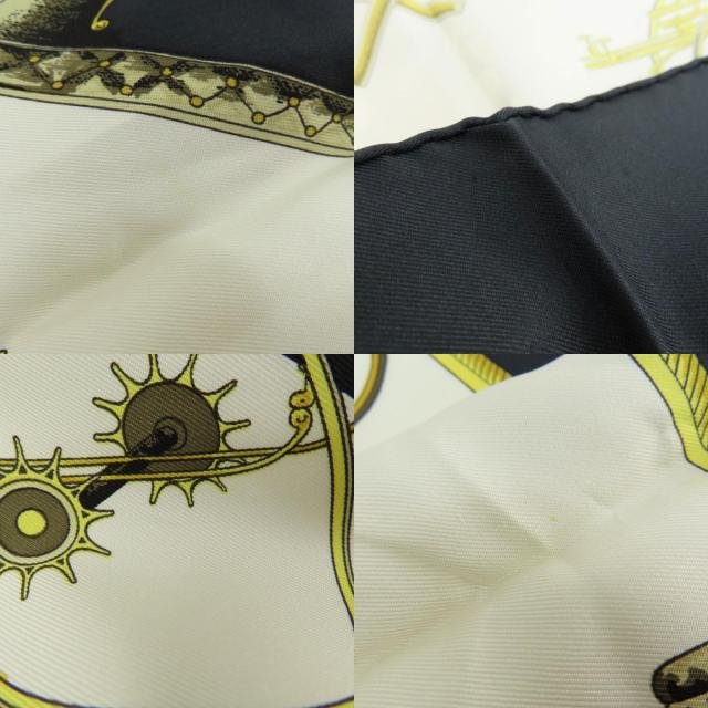 HERMES エルメス カレ90 折りたたみ式幌の馬車 LES VOITURES A  