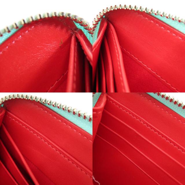 クリスチャンルブタン　長財布　ラウンドファスナー　スタッズ　カラフル Christian Louboutin クリスチャンルブタン パネトーネ スタッズ