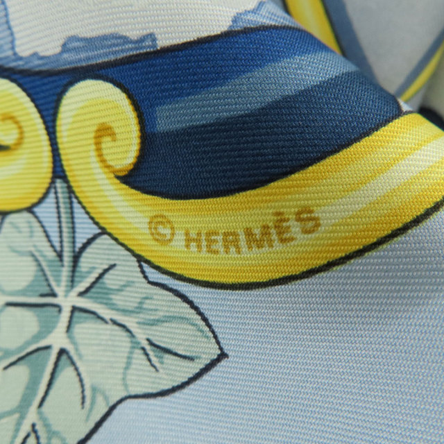 HERMES エルメス カレ90 世界のリズム スカーフ シルク レディース