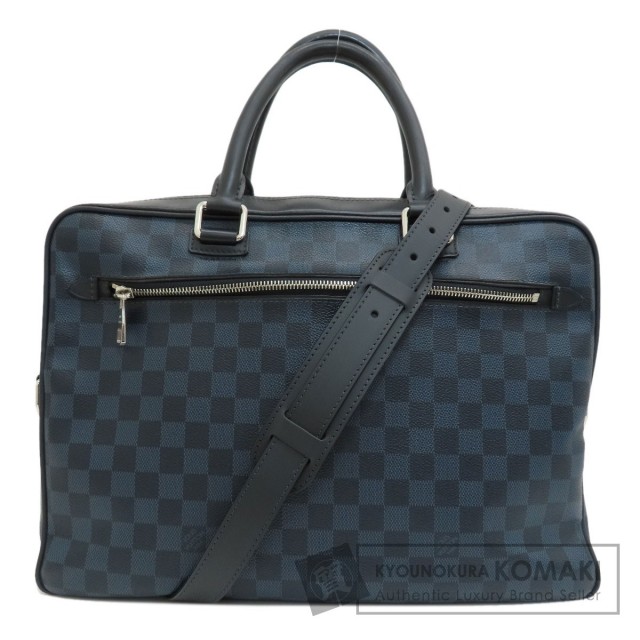 新品同様】ルイヴィトン LOUIS VUITTON ダミエ PDV ポルト ドキュマン  