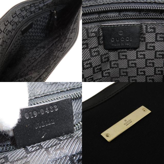 GUCCI グッチ 019・0433 ロゴ ショルダーバッグ キャンバス