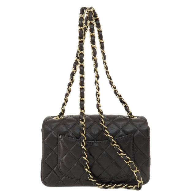 CHANEL シャネル チェーンショルダー マトラッセ ゴールド金具 