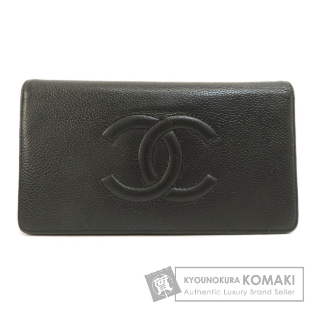 CHANEL シャネル ココマーク シルバー金具 長財布（小銭入れあり  