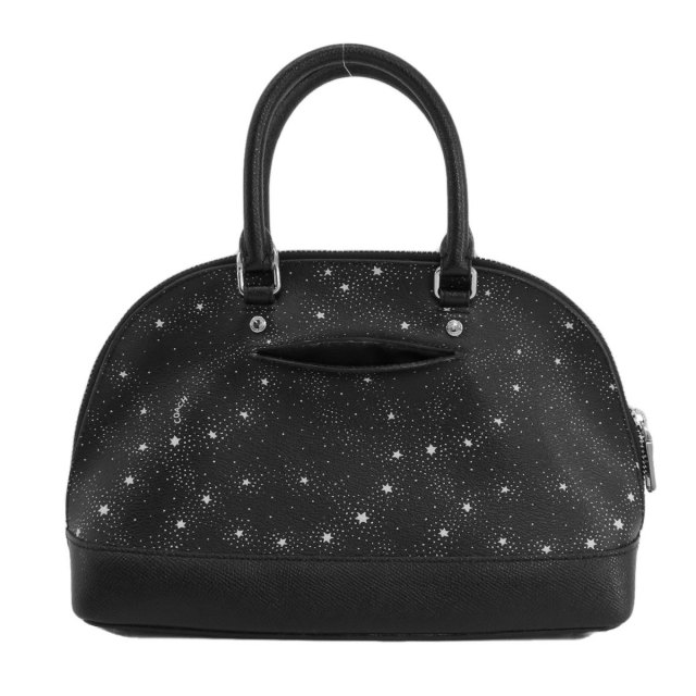 COACH コーチ F29132 星柄 2WAY ハンドバッグ PVC レディース