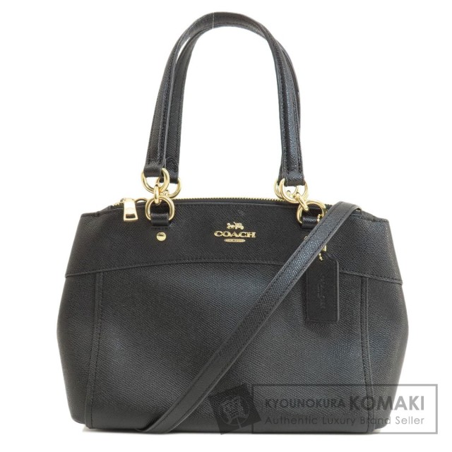 COACH ミニブルック キャリーオール 2way ハンドバッグ トートバッグ