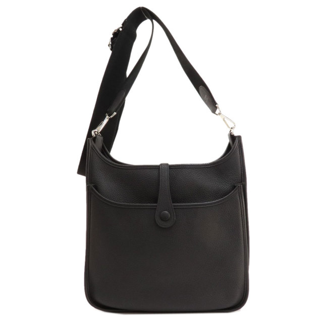 HERMES エルメス エブリン3 PM 黒 ブラック シルバー金具 ショルダー  