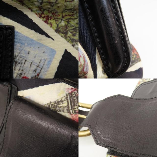 CELINE セリーヌ ロゴ ハンドバッグ レザー レディース ブランド