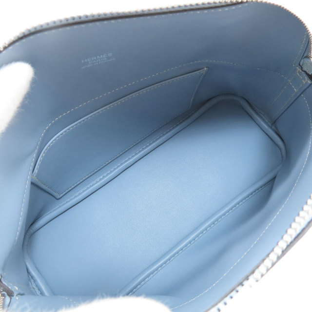 HERMES エルメス ボリード27 ブルーリン シルバー金具 HERMES エルメス ボリード27 ブルーリン シルバー金具