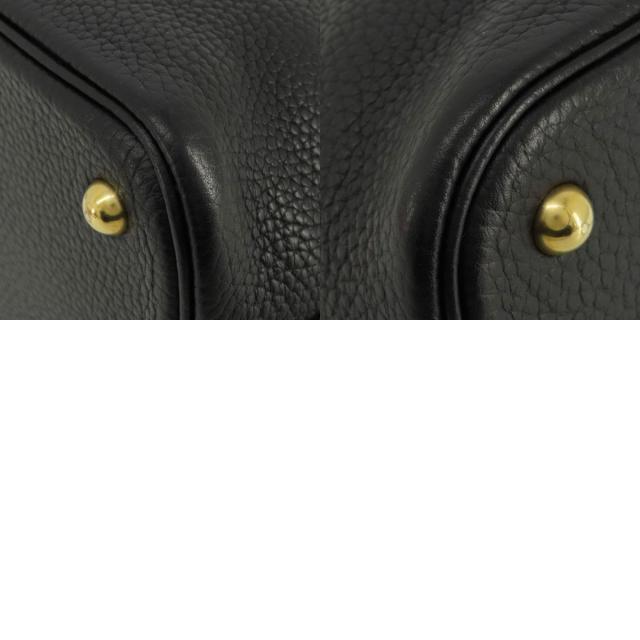 HERMES エルメス ボリード31 黒 ブラック ゴールド金具