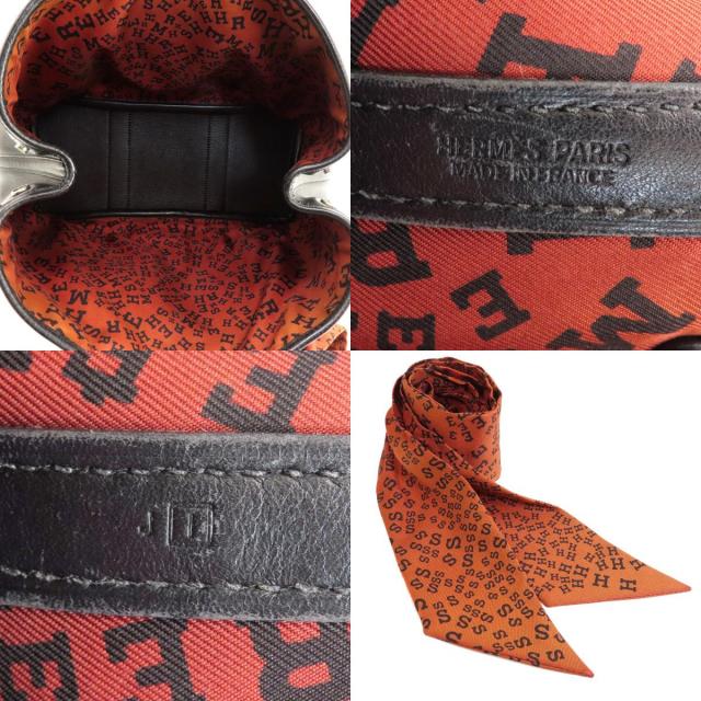 HERMES エルメス ガーデンパーティーTPM 銀座限定 黒 ブラック