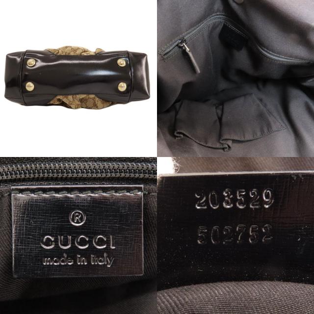 GUCCI グッチ 203529 GG柄 トートバッグ キャンバス レディース