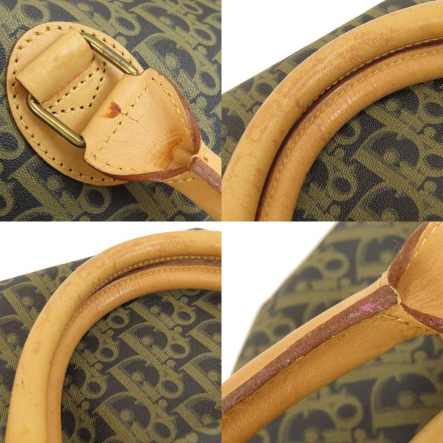 希少　Christian Dior　ボストンバッグ　トロッター柄 極 美品 袋付き Christian Dior ディオール トロッター 柄