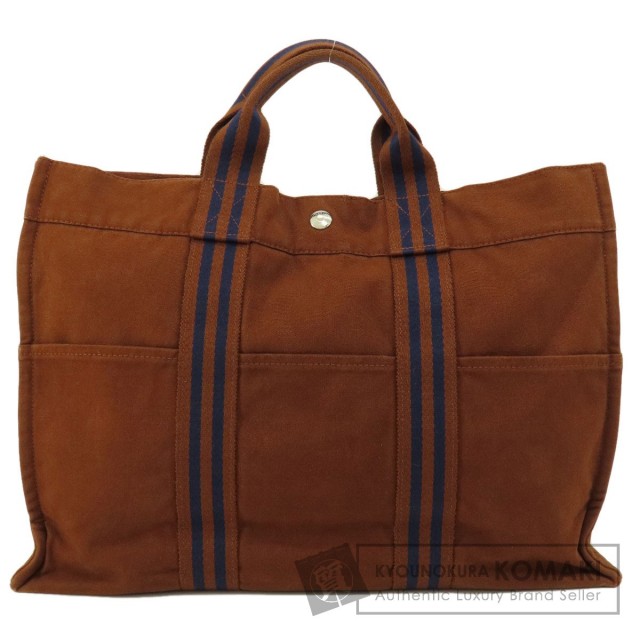 美品　HERMES サックフール・トゥMM トートバッグ キャンバス レディース 楽天市場】エルメス サック・フールトゥMM トートバッグ
