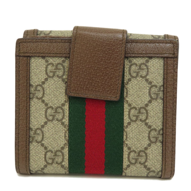 GUCCI グッチ 523173 オフィディア GG フレンチフラップウォレット 二 