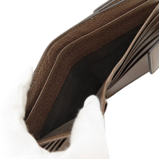 GUCCI グッチ 523173 オフィディア GG フレンチフラップウォレット 二  