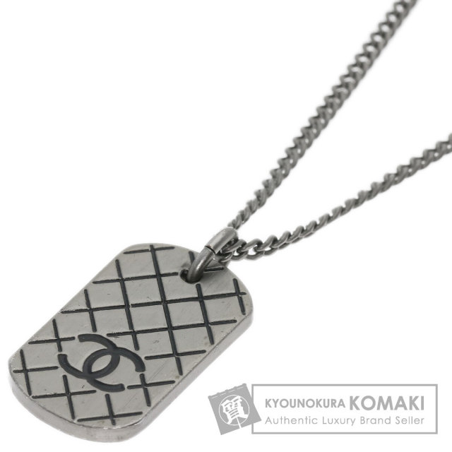 CHANEL シャネル マトラッセ ココマーク ネックレス 金属製 レディース