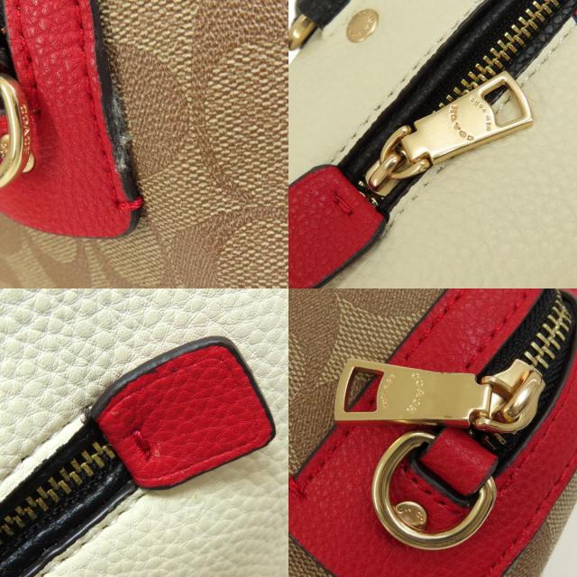 COACH コーチ C6164 スヌーピーコラボ 2WAY ボストンバッグ  