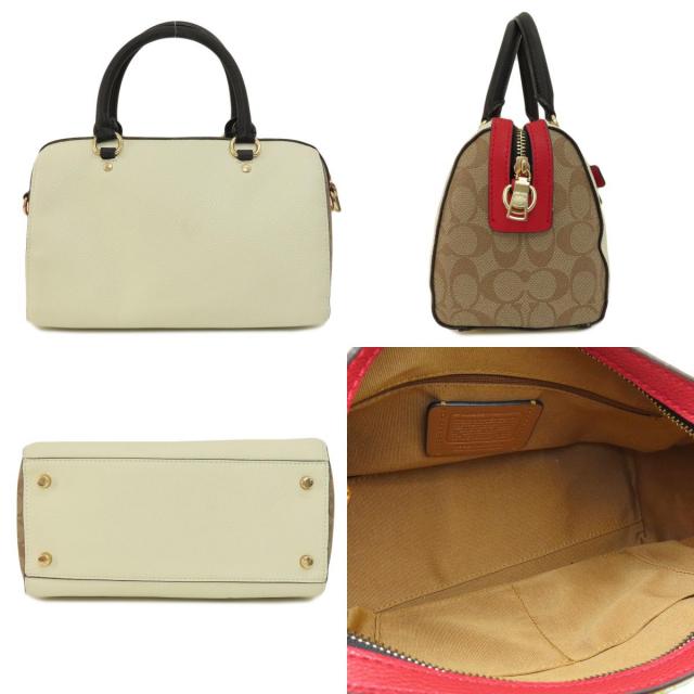 COACH コーチ C6164 スヌーピーコラボ 2WAY ボストンバッグ  