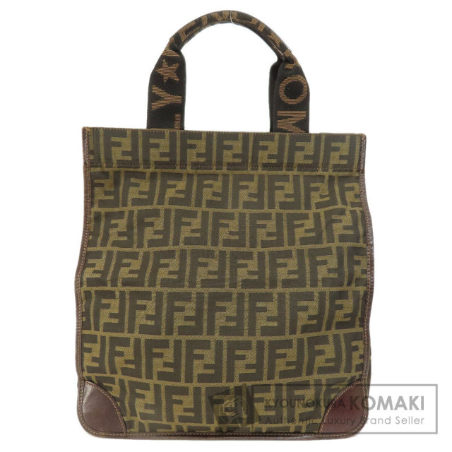 FENDI フェンディ ズッカ柄 ハンドバッグ キャンバス レディース FENDI フェンディ ズッカ柄 ハンドバッグ キャンバス レディース