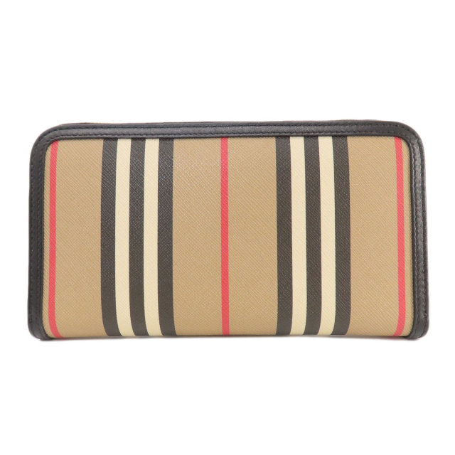 BURBERRY バーバリー ラウンドファスナー 長財布（小銭入れあり） PVC 