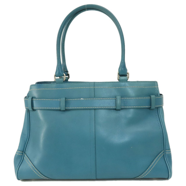 COACH 8A71 トートバッグ ブラック レザー 保存袋付 不味かっ