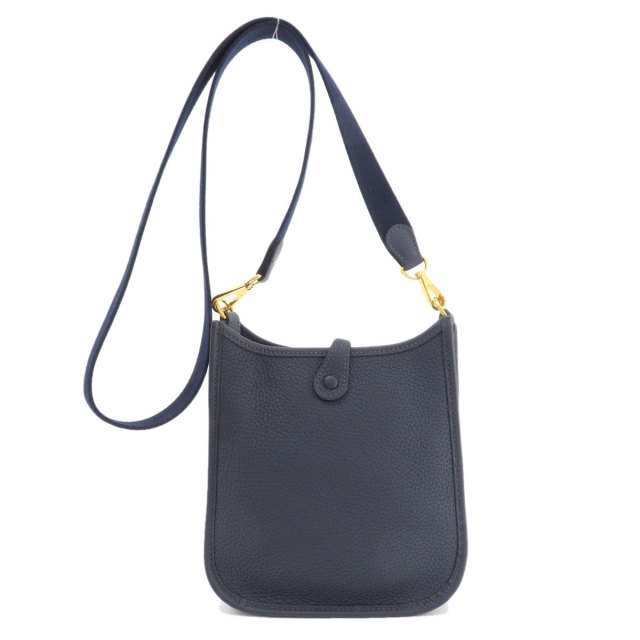 HERMES エルメス エブリンTPM ブルーニュイ ゴールド金具 ショルダー  