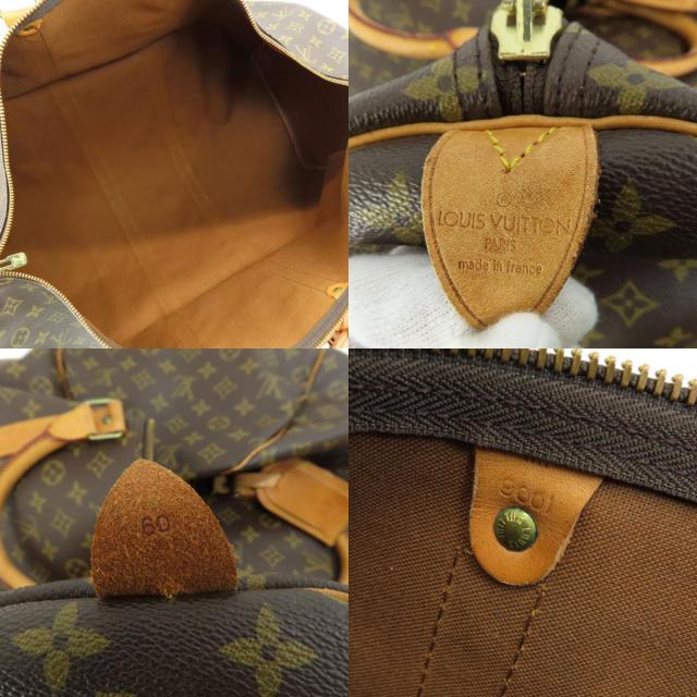 ルイヴィトン モノグラム キーポル60 ボストンバック ルイ ヴィトン