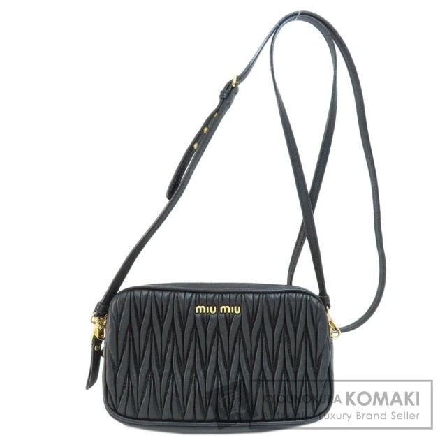 MIUMIU ミュウミュウ マテラッセ ショルダーバッグ レザー レディース 