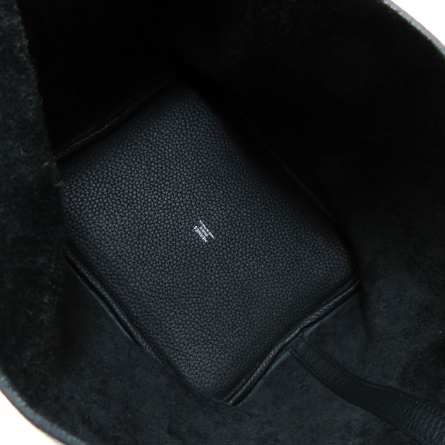 HERMES ピコタンロックMM ブラック シルバー HERMES エルメス ピコタンロックMM 黒 ブラック シルバー金具