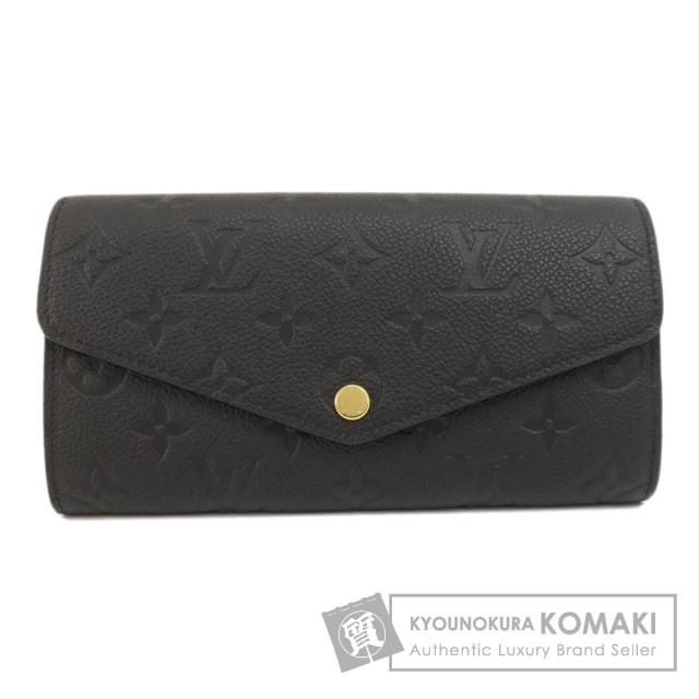 LOUIS VUITTON ルイヴィトン M82257 ポルトフォイユ・サラ ノワール 長  