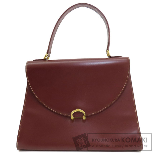 CARTIER カルティエ マストライン ハンドバッグ レザー レディース  