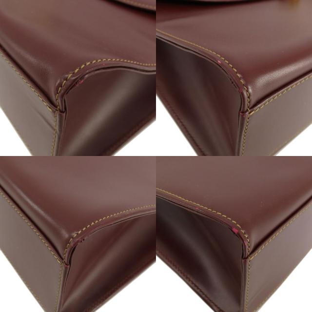 CARTIER カルティエ マストライン ハンドバッグ レザー レディース