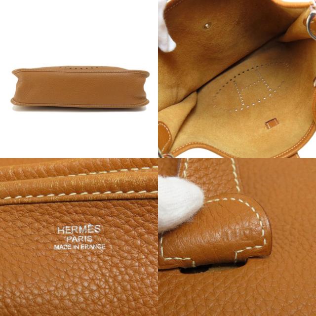 HERMES エルメス エブリンGM ゴールド シルバー金具 ショルダーバッグ  