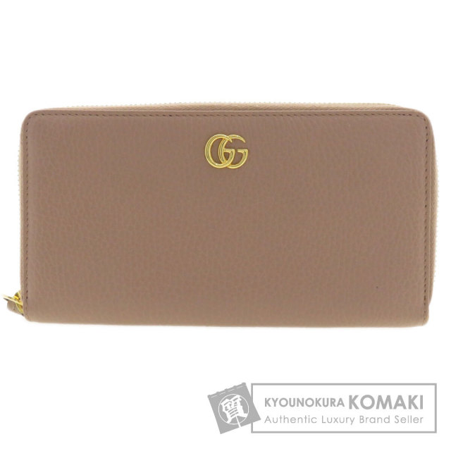 GUCCI グッチ 456117 GG マーモント 長財布（小銭入れあり） カーフ  