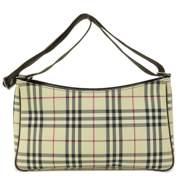 BURBERRY バーバリー ノバチェック ショルダーバッグ キャンバス 