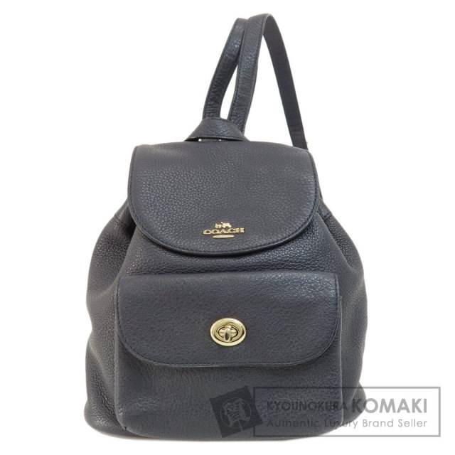 COACH コーチ F37621 ロゴ金具 リュック・デイパック レザー レディース 