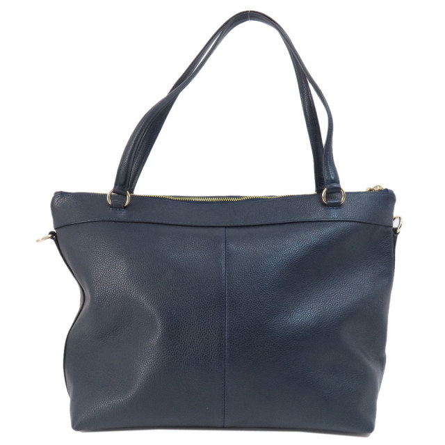COACH コーチ F54687 ロゴ金具 2WAY トートバッグ レザー レディース 