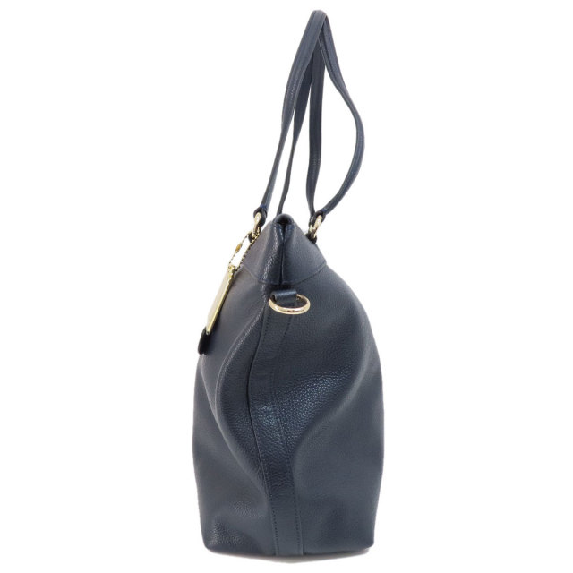 COACH コーチ F54687 ロゴ金具 2WAY トートバッグ レザー レディース 