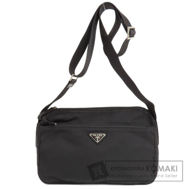 16日まで！PRADA ショルダーバッグ　ロゴ　ナイロン PRADA プラダ ロゴ金具 ショルダーバッグ ナイロン素材 レディース