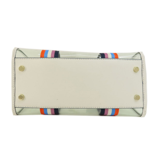 Kate Spade クリア ビニール ハンドバッグ 透明 2way　即日発送 kate spade ケイトスペード クリアバッグ 2WAY トートバッグ