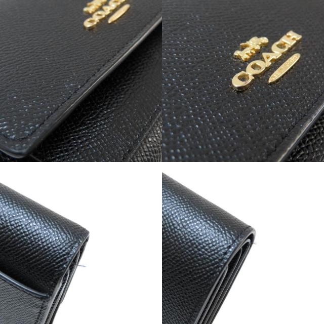 COACH コーチ 78390 ロゴ 二つ折り財布（小銭入れあり） レザー